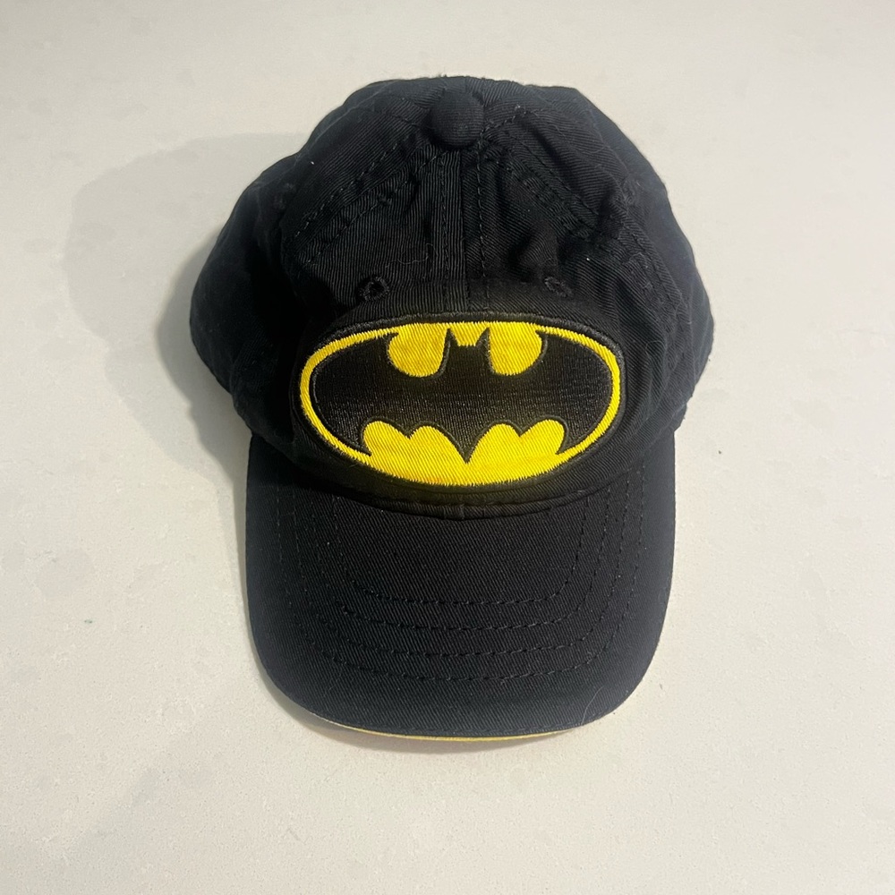 DC Comics Batman Kids Cap - Black and Yellow